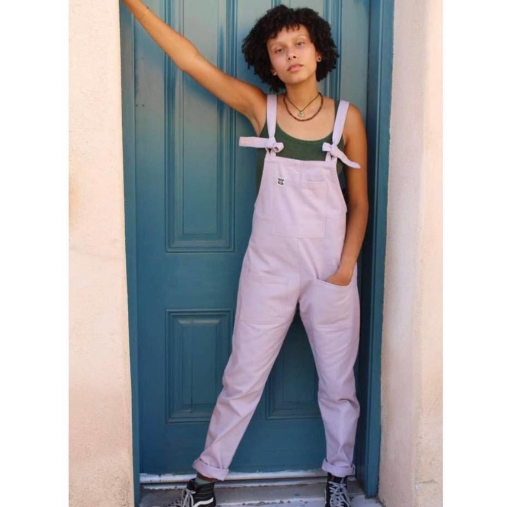 Lucy and Yak Violet Dungarees!!